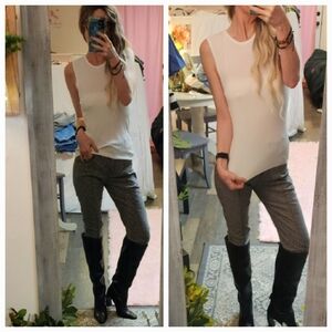 Zara Seamless Ribbed Tank Medium Nwot